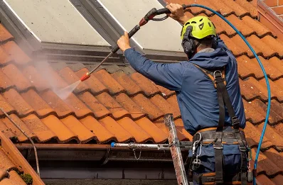 Démoussage et hydrofuge de toiture à Dinteville